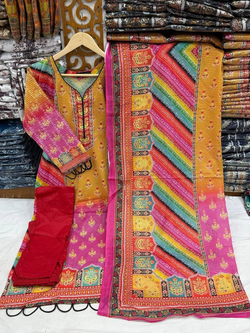 Zomzom Cotton Lawn - Full Ready Dress
