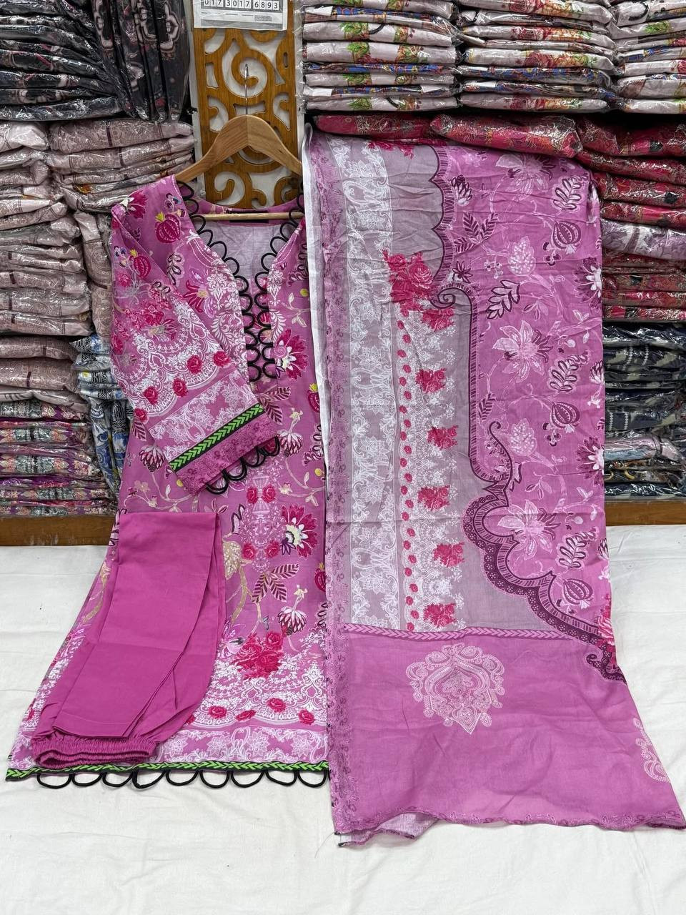 Zomzom Cotton Lawn - Full Ready Dress